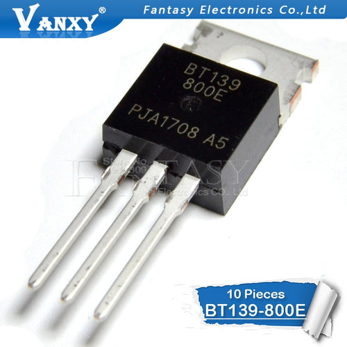 10PCS BT139-800E