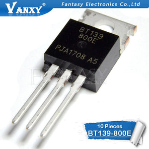 10PCS BT139-800E